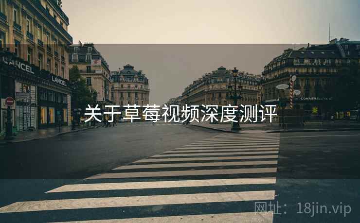 关于草莓视频深度测评