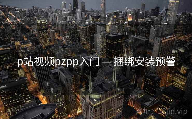 p站视频pzpp入门 — 捆绑安装预警