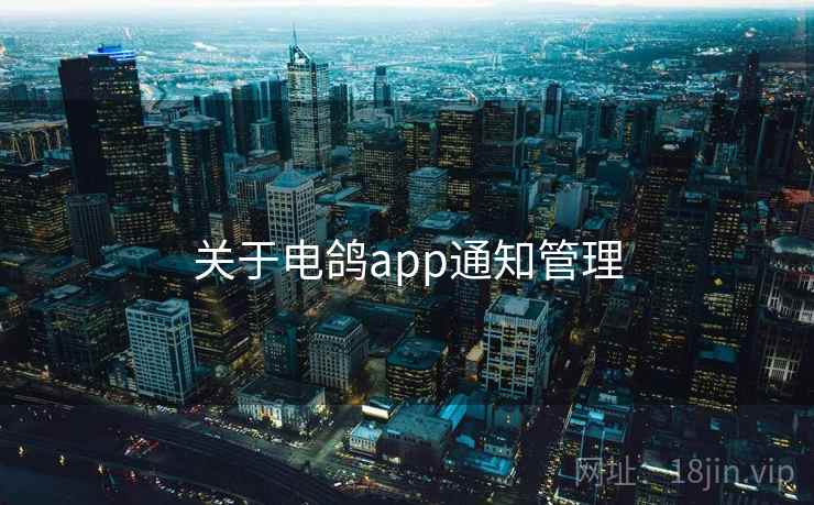 关于电鸽app通知管理